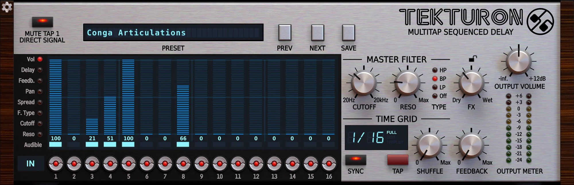 D16 Tekturon Multi-Tap Delay Effect Plugin - Image 4