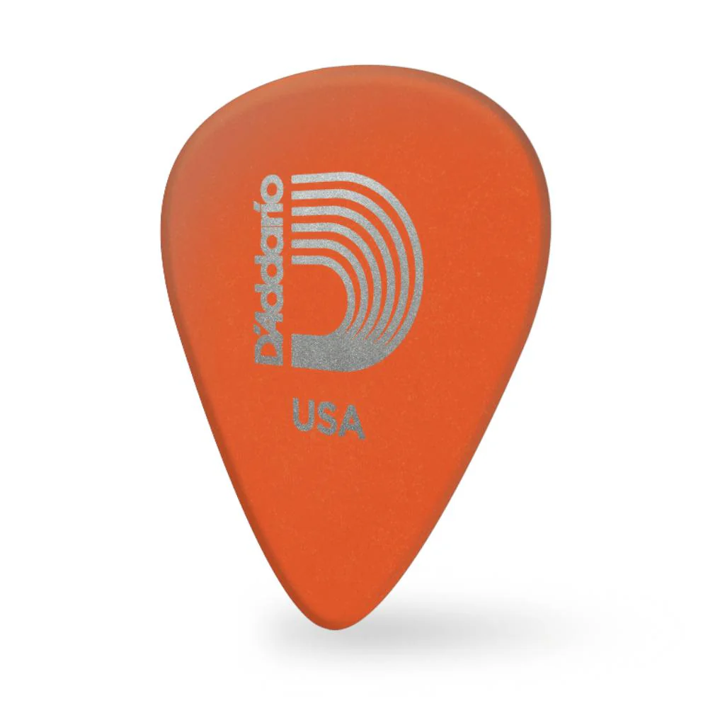 D'Addario Duralin Standard Orange 0.60mm Light Gauge Guitar Pick - Image 2