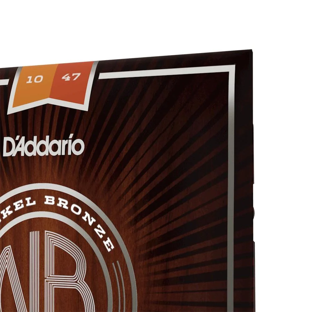 D'Addario NB1047 X Lite Nickel Bronze Acoustic Guitar String Set - Image 4