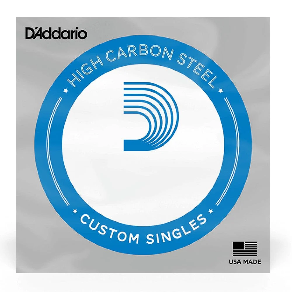 D'Addario PL010-5 Guitar String, Plain Steel - Pack of 5 - 0.010