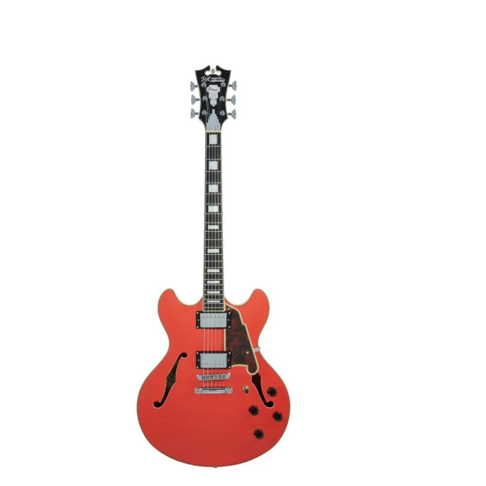 D'Angelico DAPDCFRCSCB Premier Dc Fiesta Electric Guitar