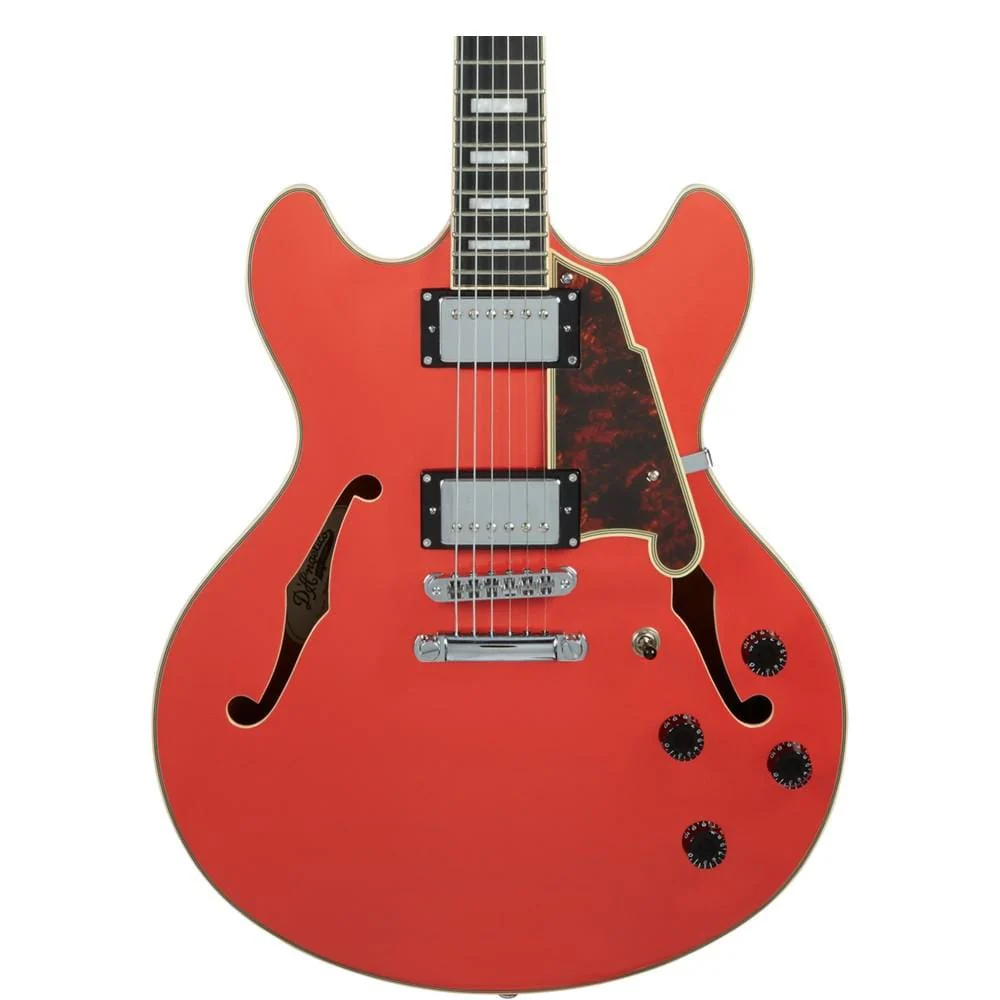 D'Angelico DAPDCFRCSCB Premier Dc Fiesta Electric Guitar - Image 4