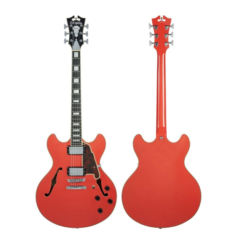 D'Angelico DAPDCFRCSCB Premier Dc Fiesta Electric Guitar - Image 5