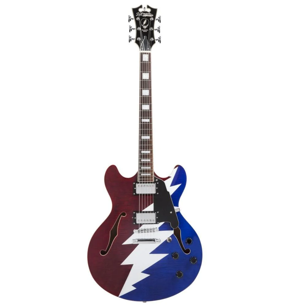 D'Angelico DAPDCRWBCSCBGDSIG Premier Series Dc Electric Guitar