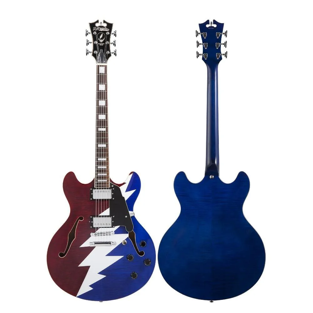 D'Angelico DAPDCRWBCSCBGDSIG Premier Series Dc Electric Guitar - Image 4