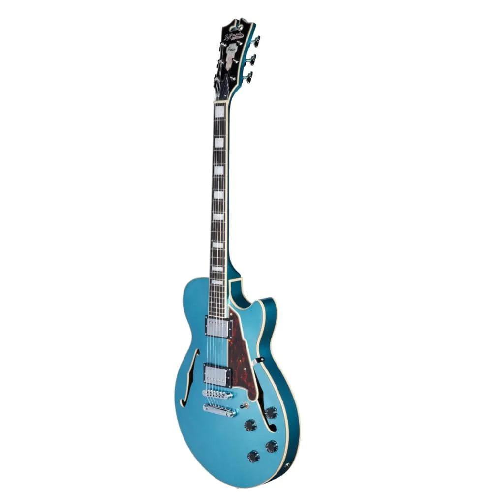 D'Angelico DAPSS Premier SS 6 String Electric Guitar - Tailpiece - Image 4