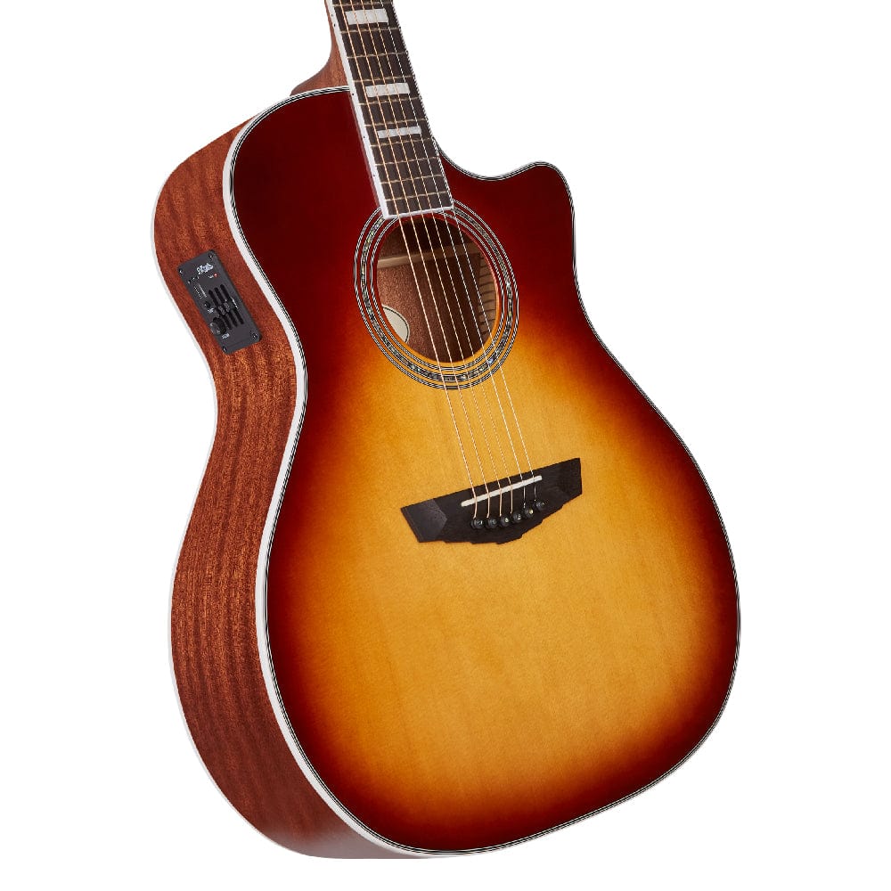 D'Angelico Premier Gramercy Electro Acoustic Guitar - Image 3