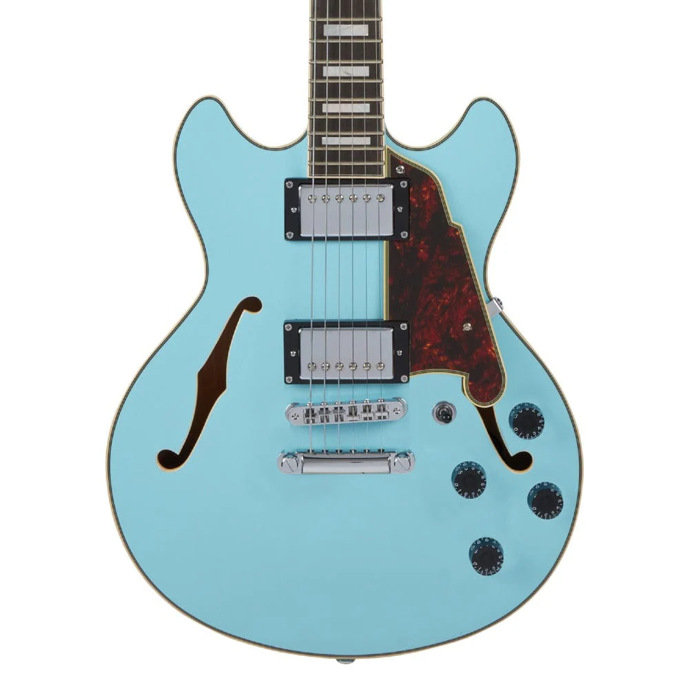 D'Angelico Premier Mini DC Semi-Hollow 6 String Electric Guitar - Image 20