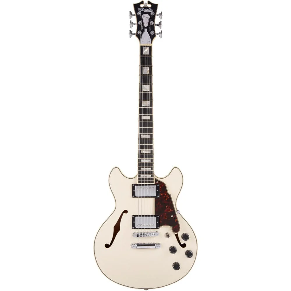 D'Angelico Premier Mini DC Semi-Hollow 6 String Electric Guitar - Image 7