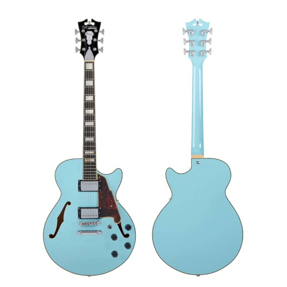 D'Angelico Premier SS Semi-Hollow 6 String Electric Guitar - Image 12