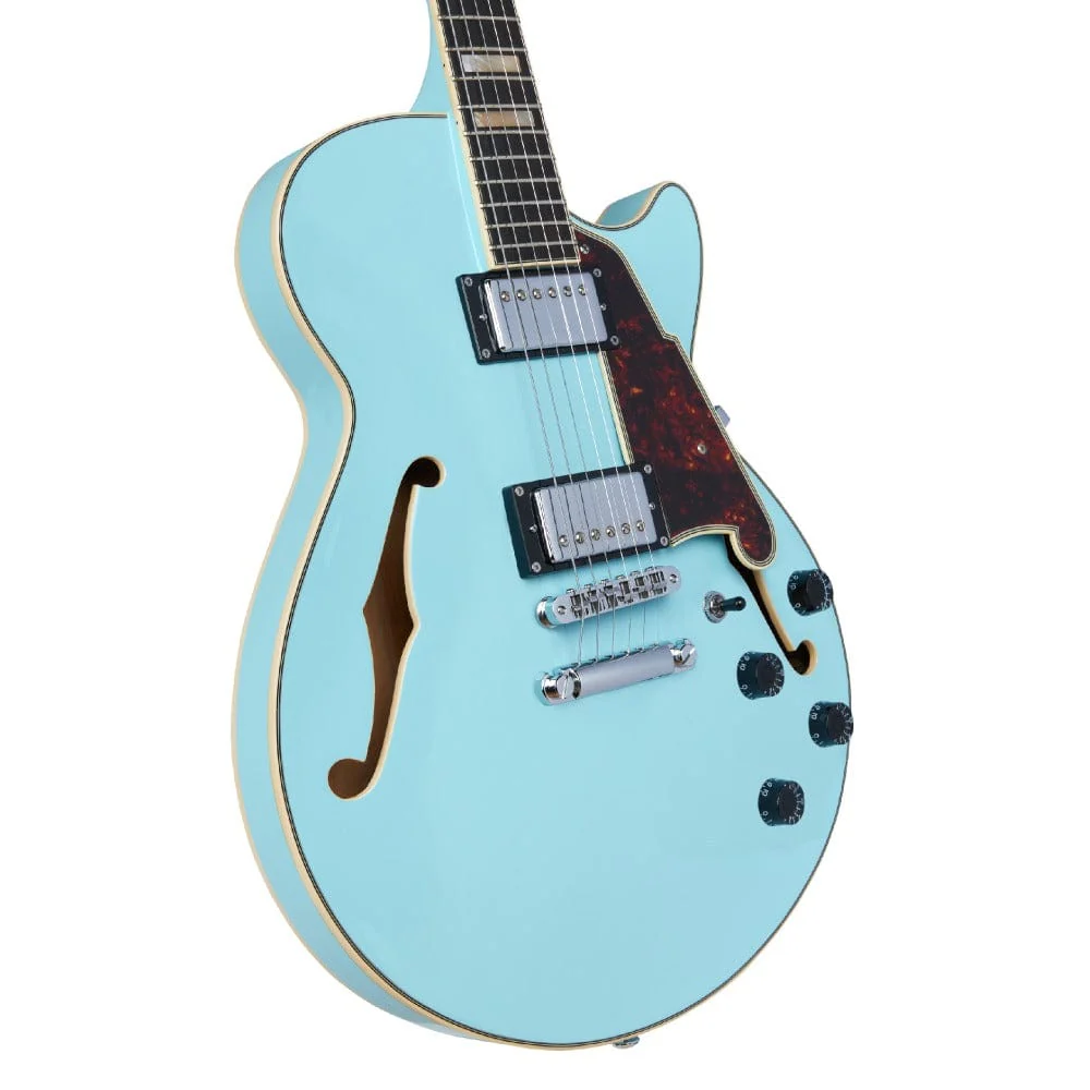 D'Angelico Premier SS Semi-Hollow 6 String Electric Guitar - Image 8