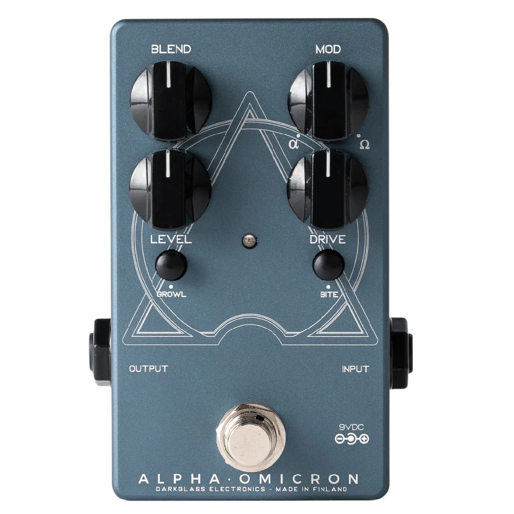 Darkglass Alpha Omicron Bass Preamp Overdrive Effects Pedal