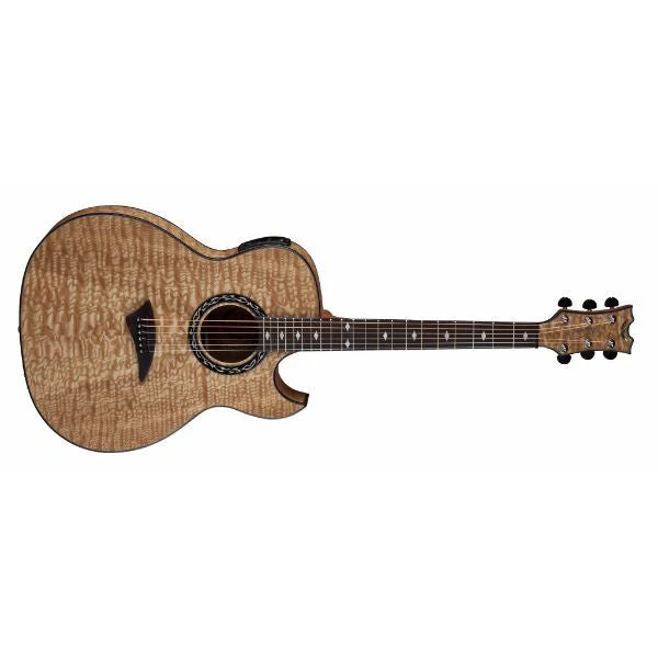Dean Exhibition Thin Body Quilt Ash with Aphex Electro Acoustic Guitar