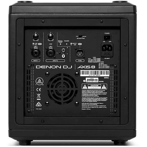Denon DJ AXIS 8 1000 Watt 8-inch 2 Way Active PA Speaker - Image 2