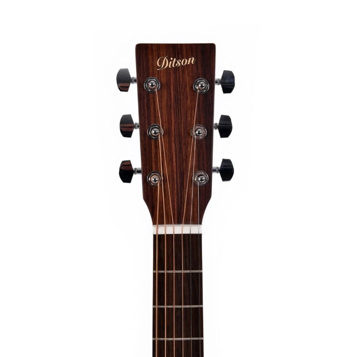 Ditson 000-15 AGED 6 String Acoustic Guitar - Mahogany - Image 4
