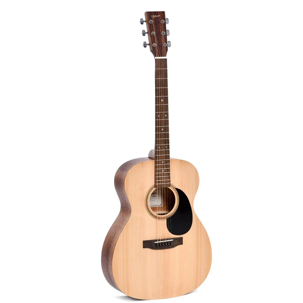 Ditson 000C-15E 6 String Electro Acoustic Guitar - Natural - Image 2