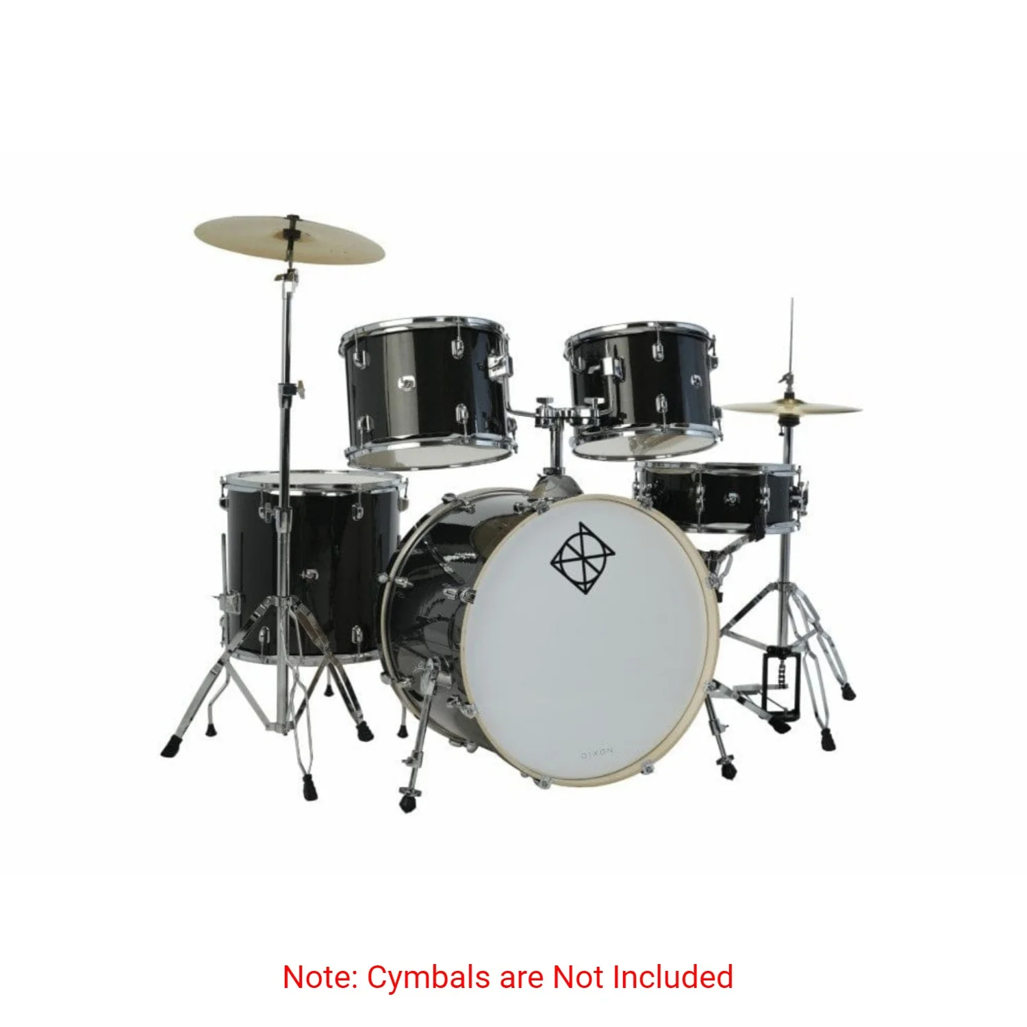 Dixon Drums Spark Standard Series 5 Piece Acoustic Drum Kit with Hardware - Image 6