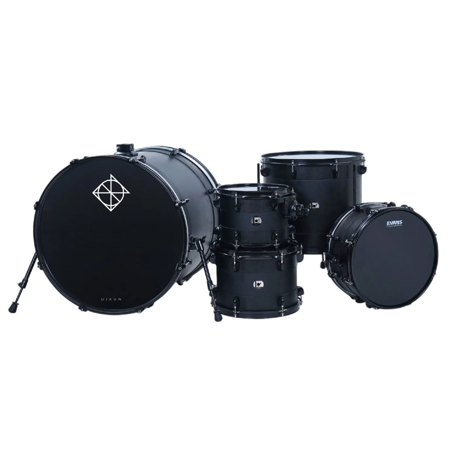Dixon Fuse 5 Piece Maple Gloss Acoustic Drum Kit - Image 21