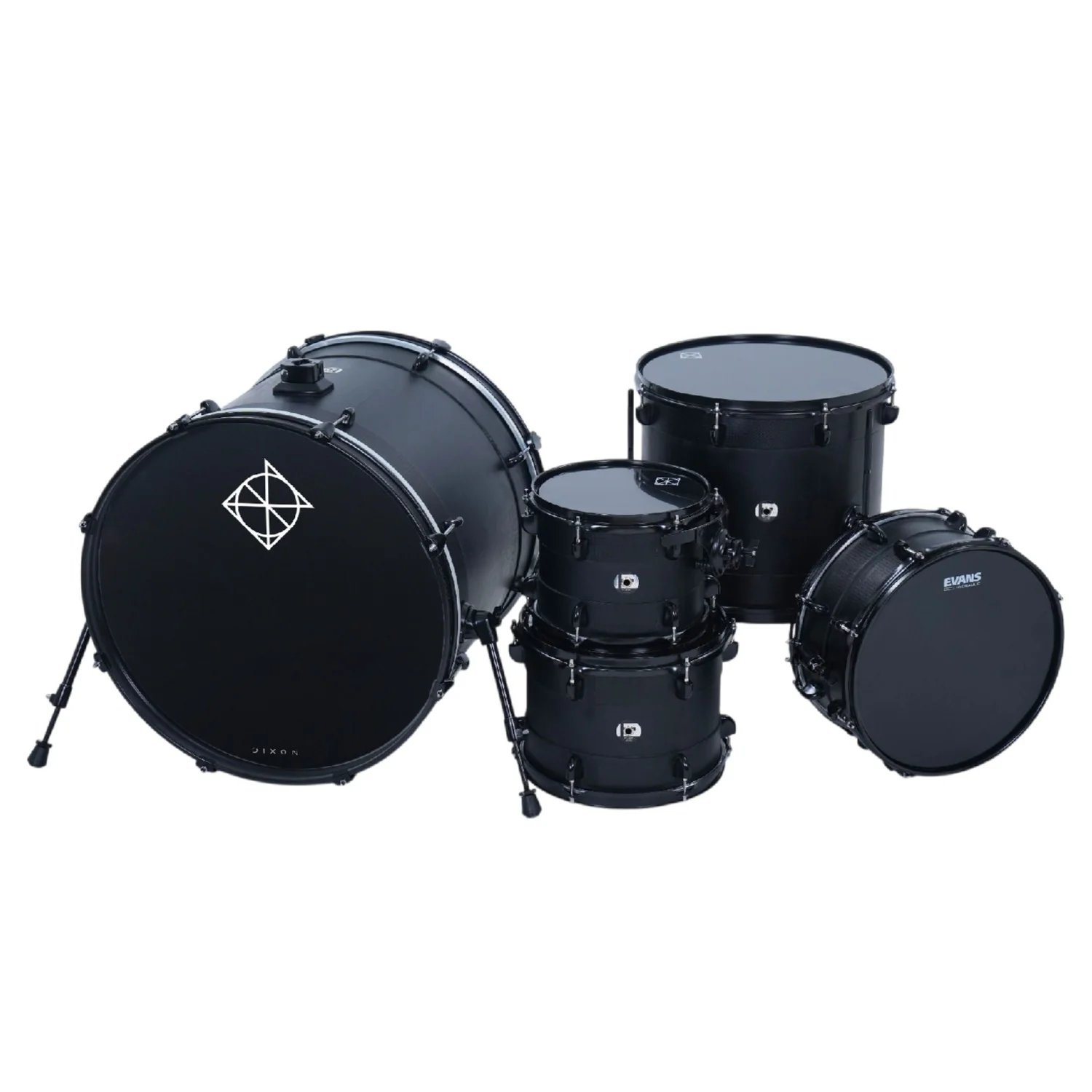 Dixon Fuse 5 Piece Maple Gloss Acoustic Drum Kit - Image 22