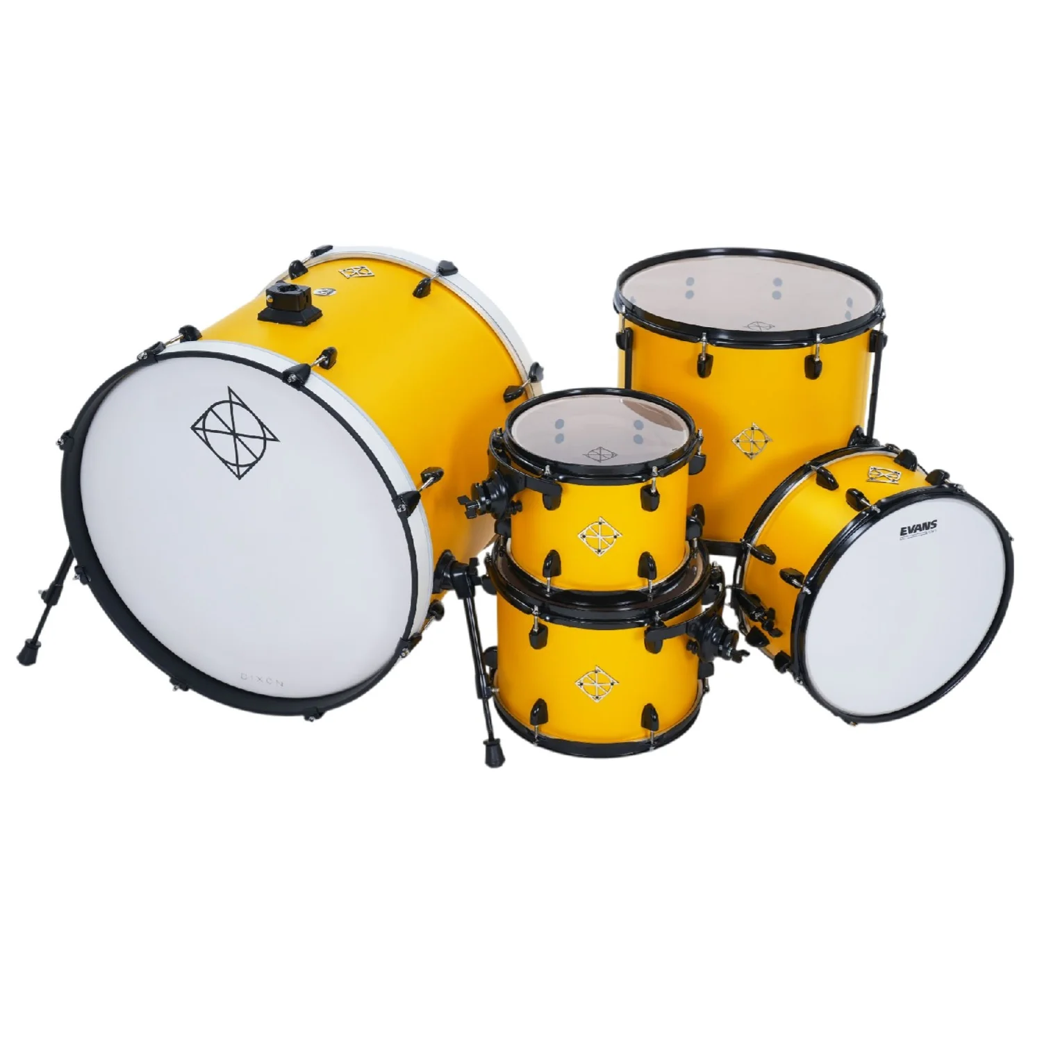Dixon Fuse 5 Piece Maple Gloss Acoustic Drum Kit - Image 32