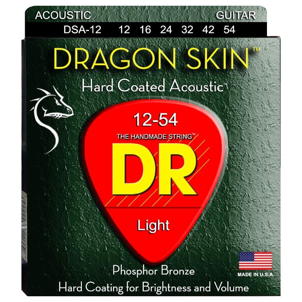 DR Strings Dragon Skin Clear Coated Acoustic Guitar Strings - Image 3