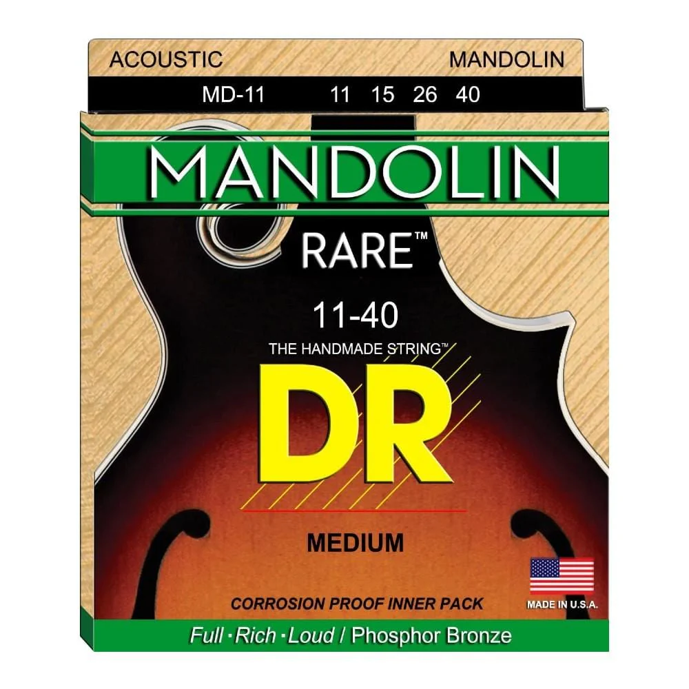 DR Strings Rare Phosphor Mandolin Strings - Image 2