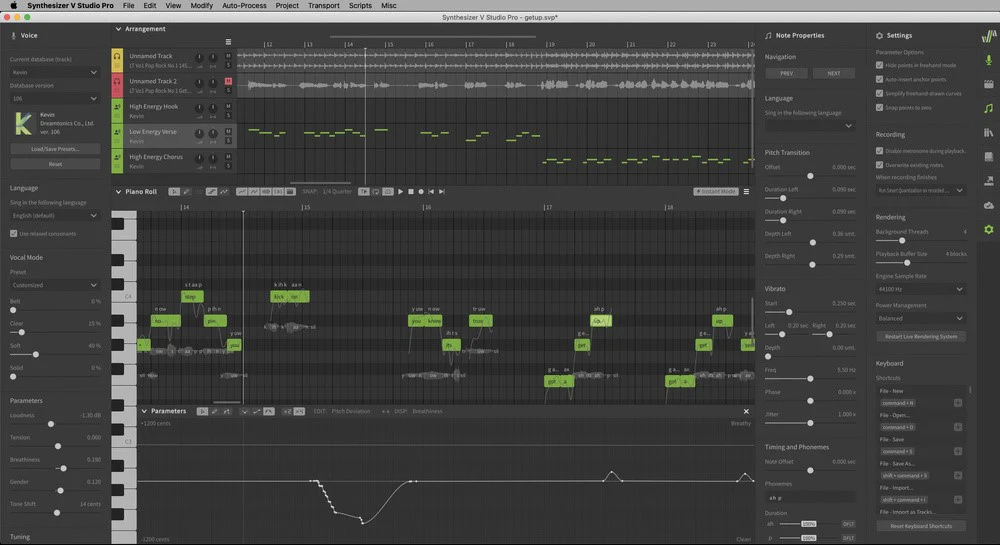 Dreamtonics Synthesizer V Pro Eng Bdl 3 Voices – Professional Audio Software & Plugin - Image 2