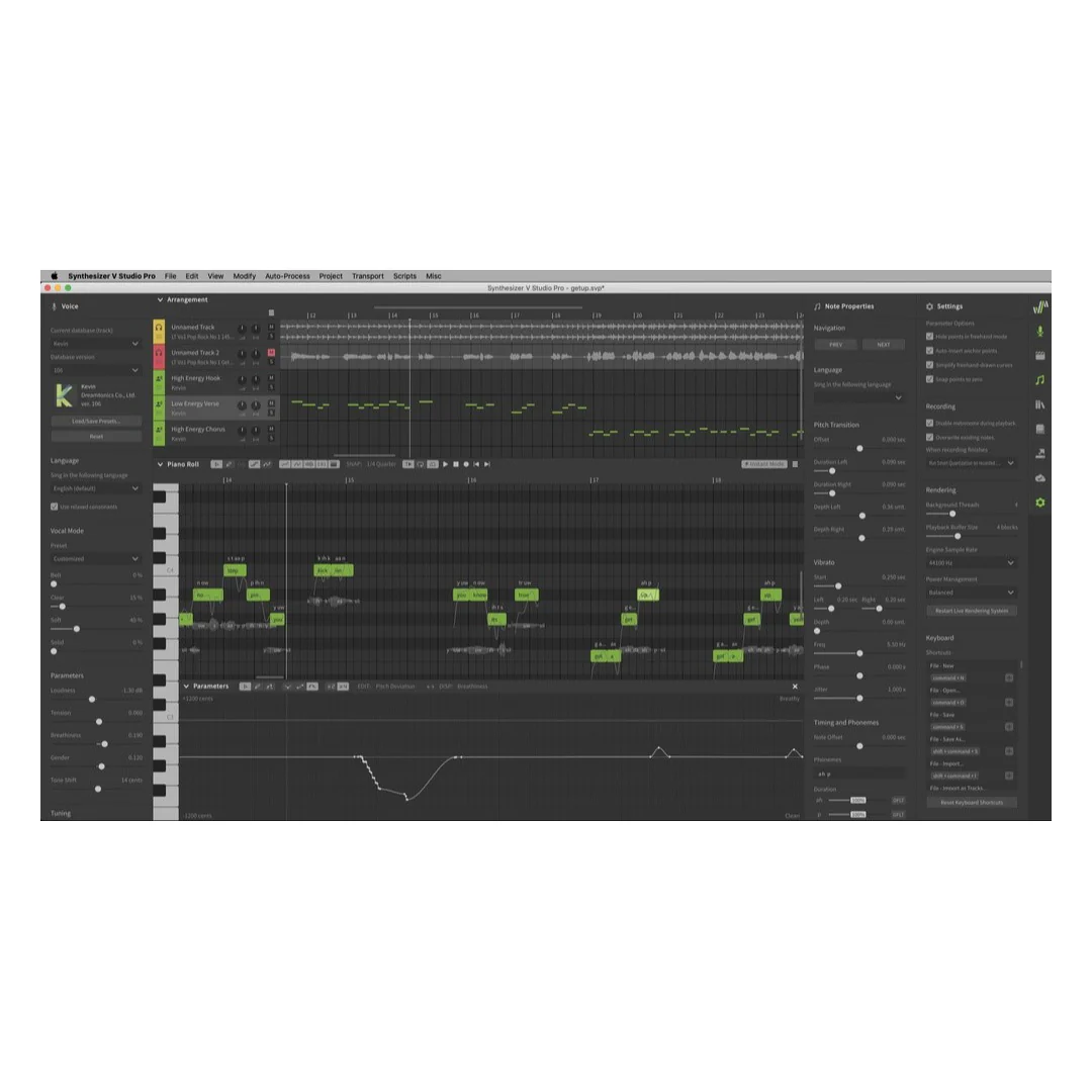 Dreamtonics Synthesizer V Pro Eng Bdl 6 Voices – Professional Audio Software & Plugin - Image 2