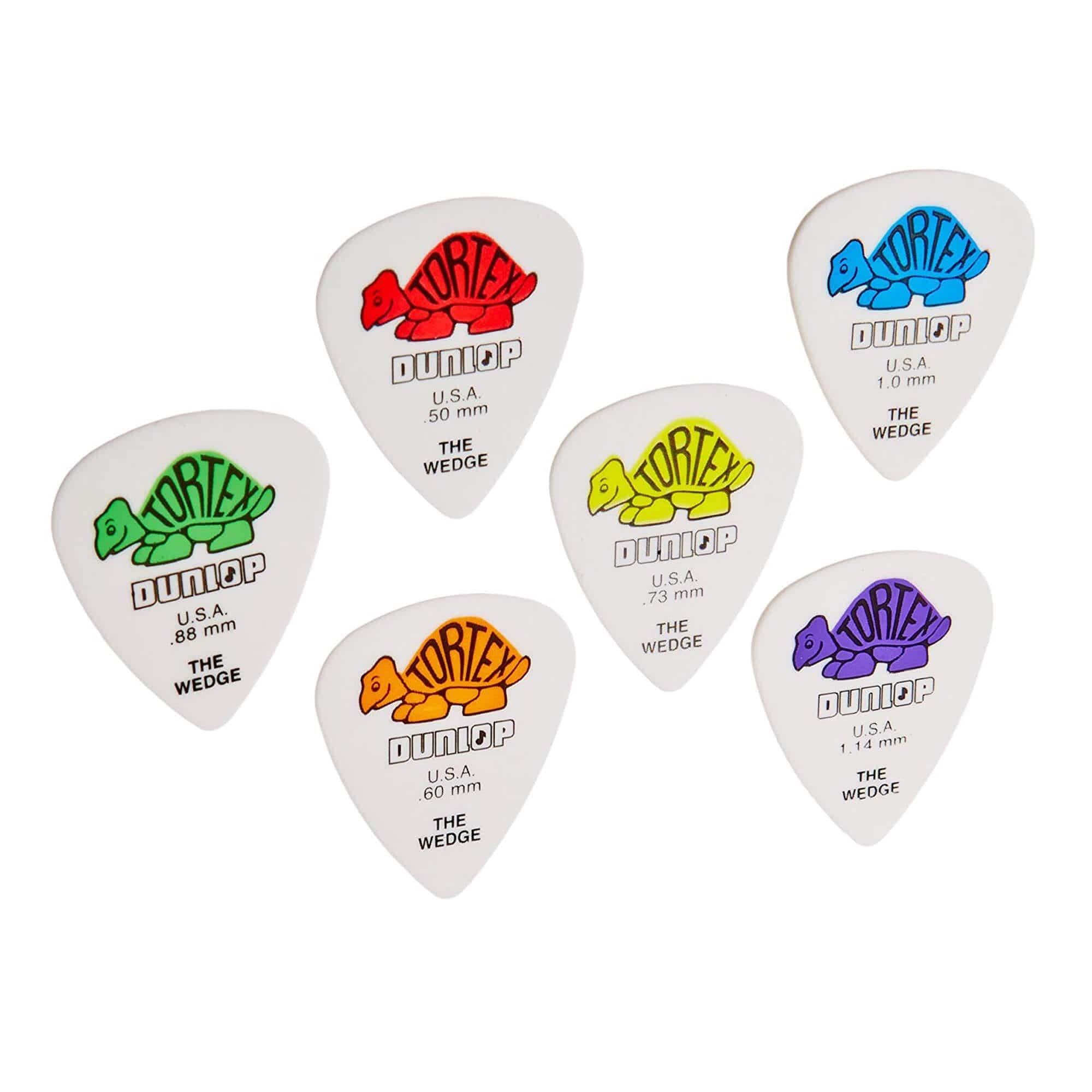 Dunlop 4240 Tortex III Guitar Picks - Pack Of 6