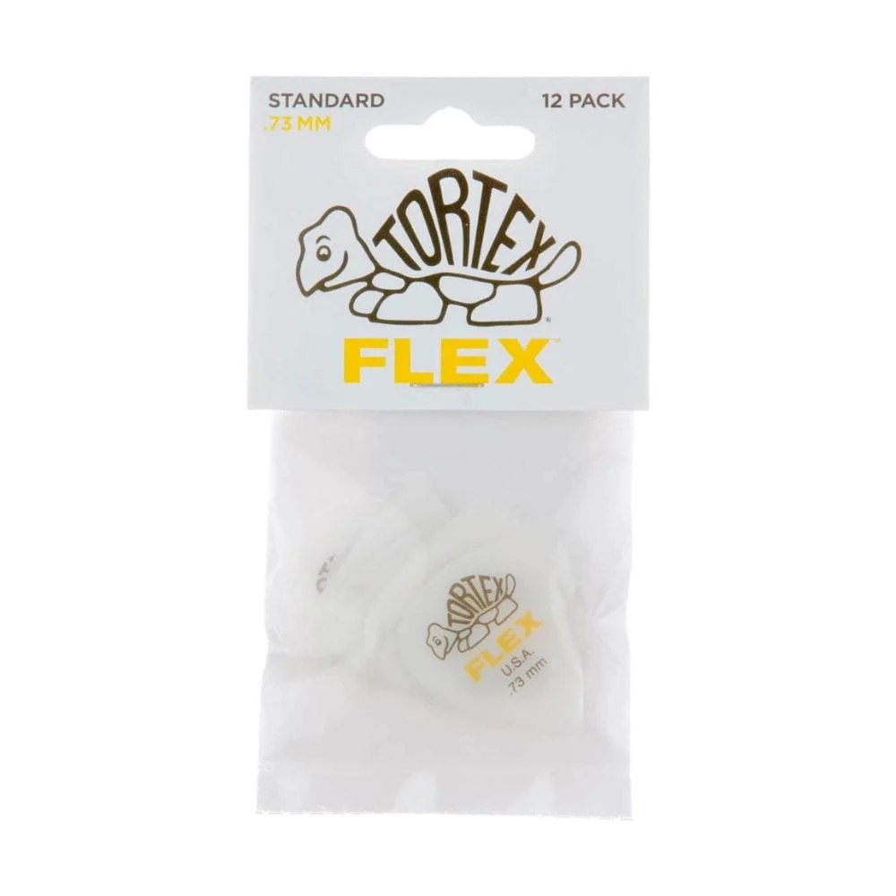 Dunlop 428P Tortex Flex Standard Guitar Picks - Pack of 12 - Image 9