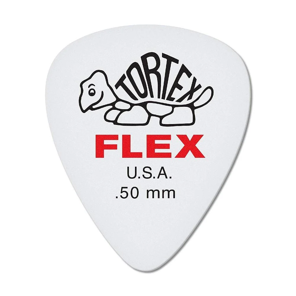 Dunlop 428R Tortex Flex Standard Nat - Pack of 6