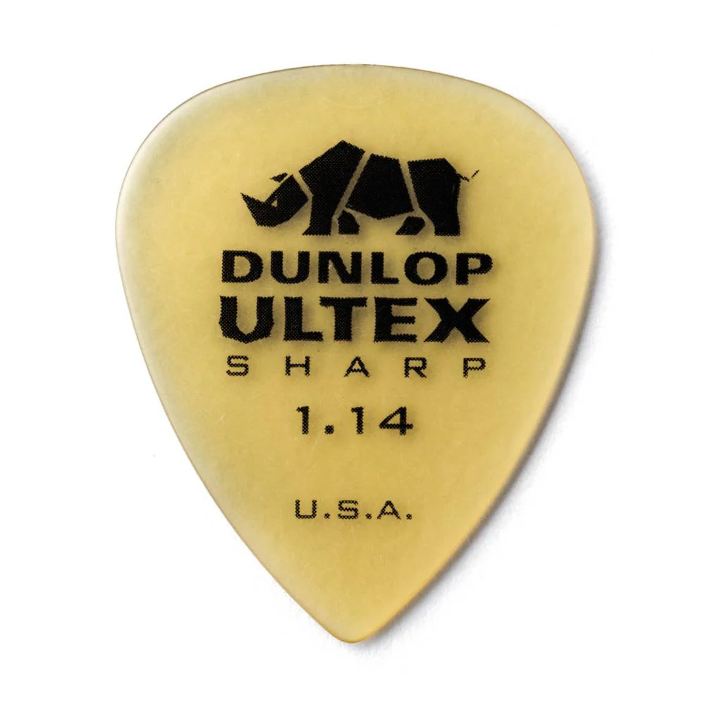 Dunlop 433P Ultex Sharp Guitar Picks - Pack Of 6 - Image 6