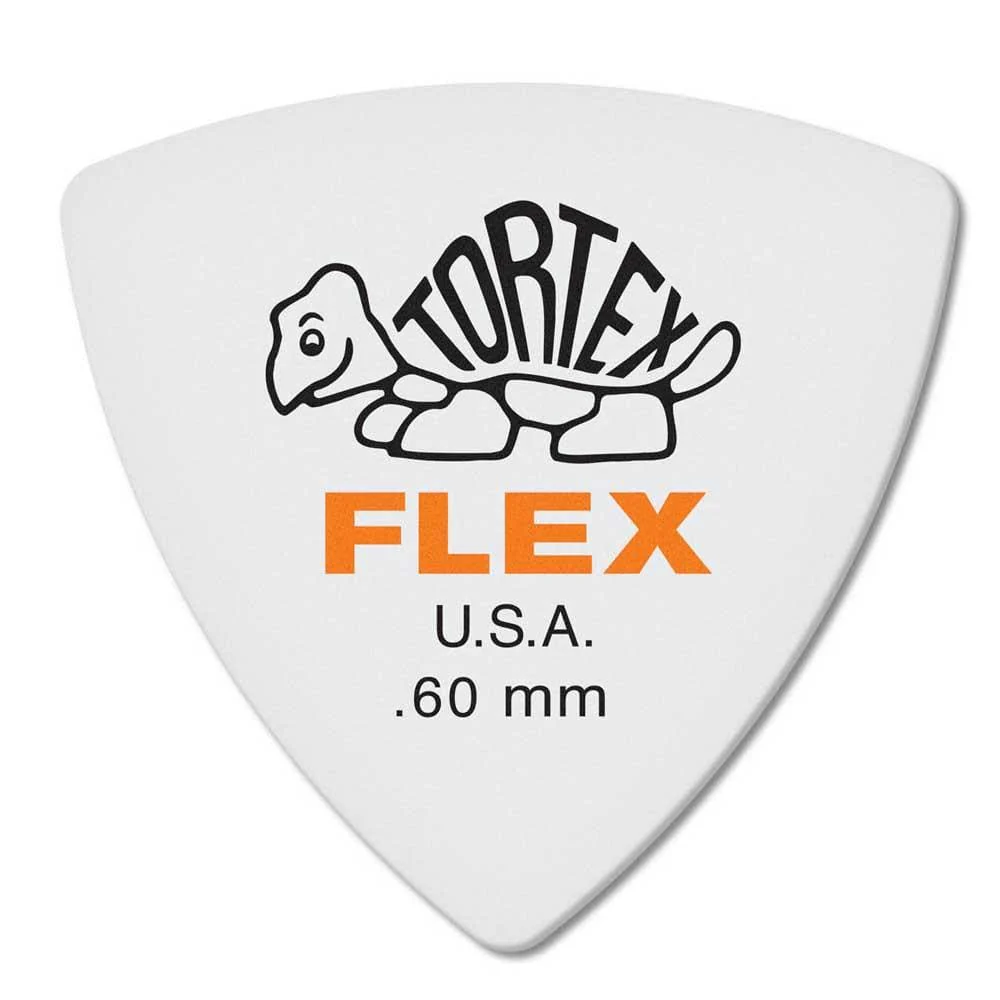 Dunlop 456P Tortex Flex Triangular Guitar Picks - Pack Of 6 - Image 4