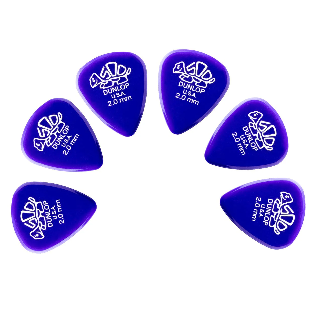 Dunlop 41R Derlin 500 Series Guitar Pick - Pack of 6 - Image 11