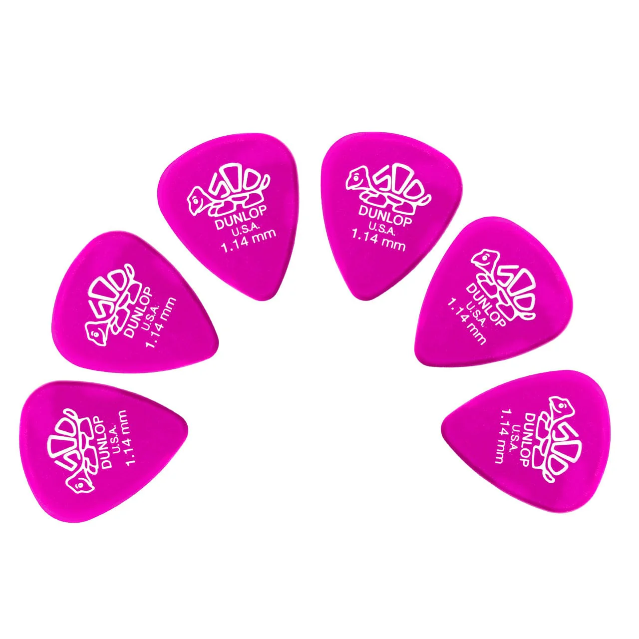 Dunlop 41R Derlin 500 Series Guitar Pick - Pack of 6 - Image 7