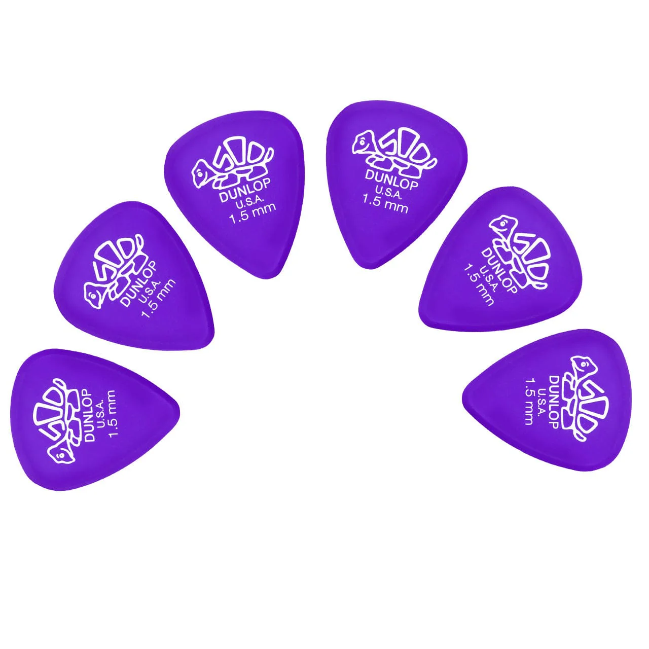 Dunlop 41R Derlin 500 Series Guitar Pick - Pack of 6 - Image 9