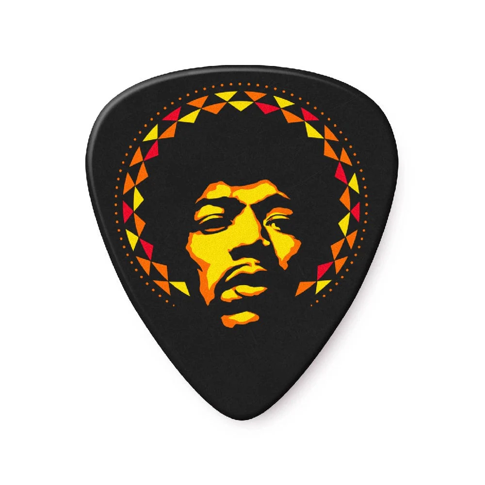 Dunlop Jimi Hendrix 69 Psych Series Aura Mandala Guitar Pick - Pack of 6 - Image 2