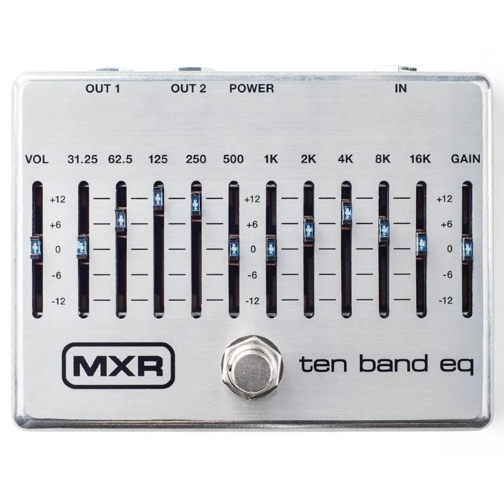 Dunlop M108S MXR Ten Band EQ Guitar Effect Pedal
