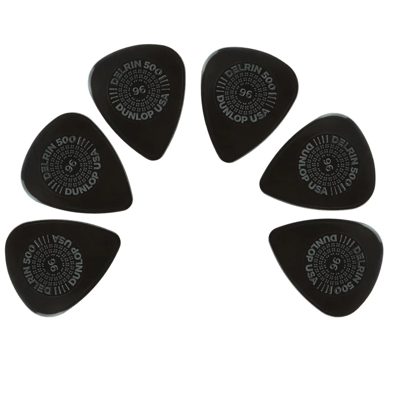 Dunlop Prime Grip Delrin 500P Guitar Picks - Pack of 6 - Image 5