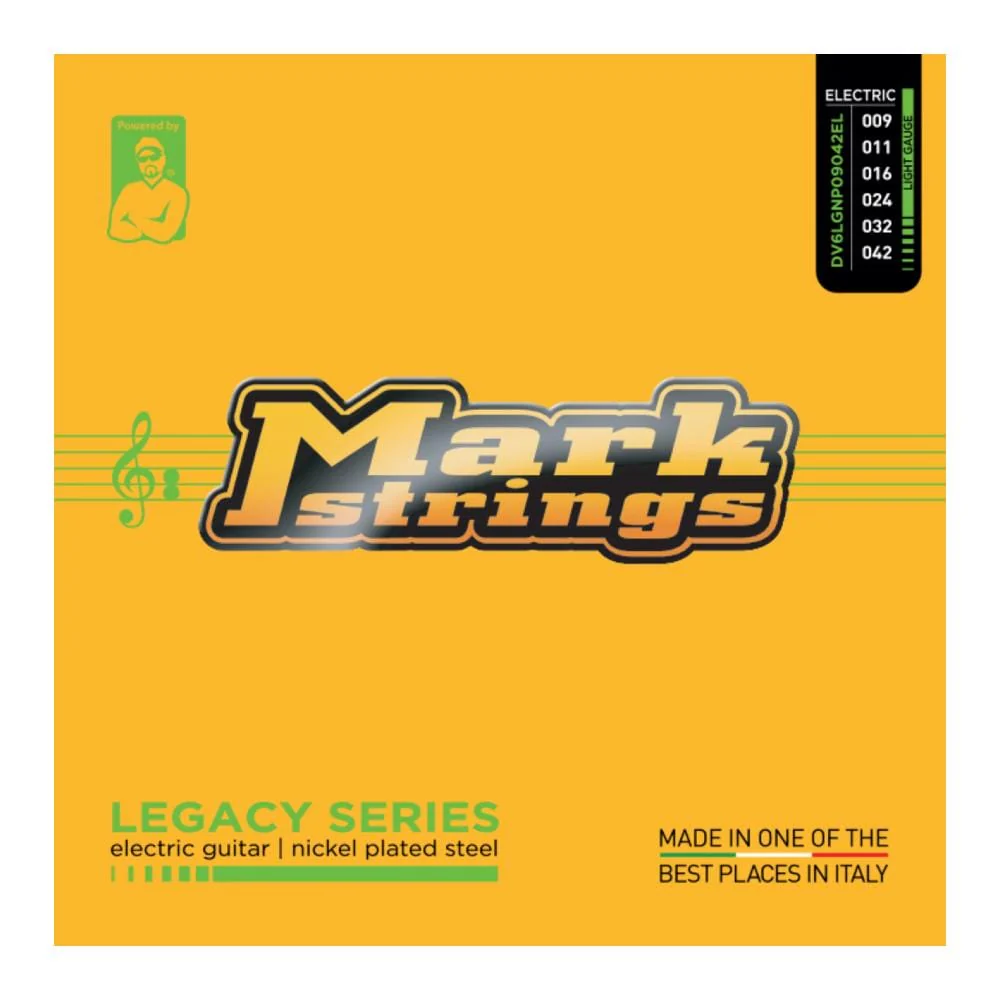DV Mark Legacy Series Nickel Plated Steel Light Gauge Electric Guitar String Set