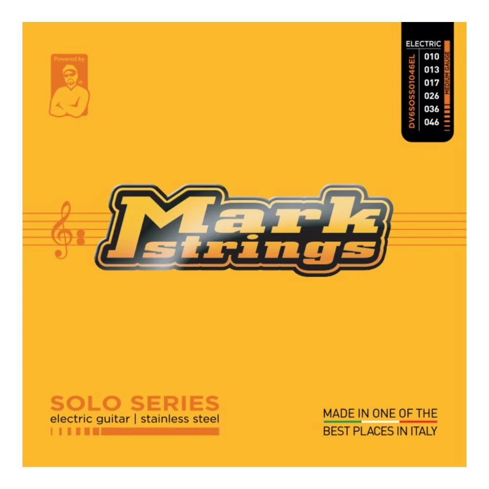 DV Mark Solo Series Stainless Steel Medium Gauge Electric Guitar String Set