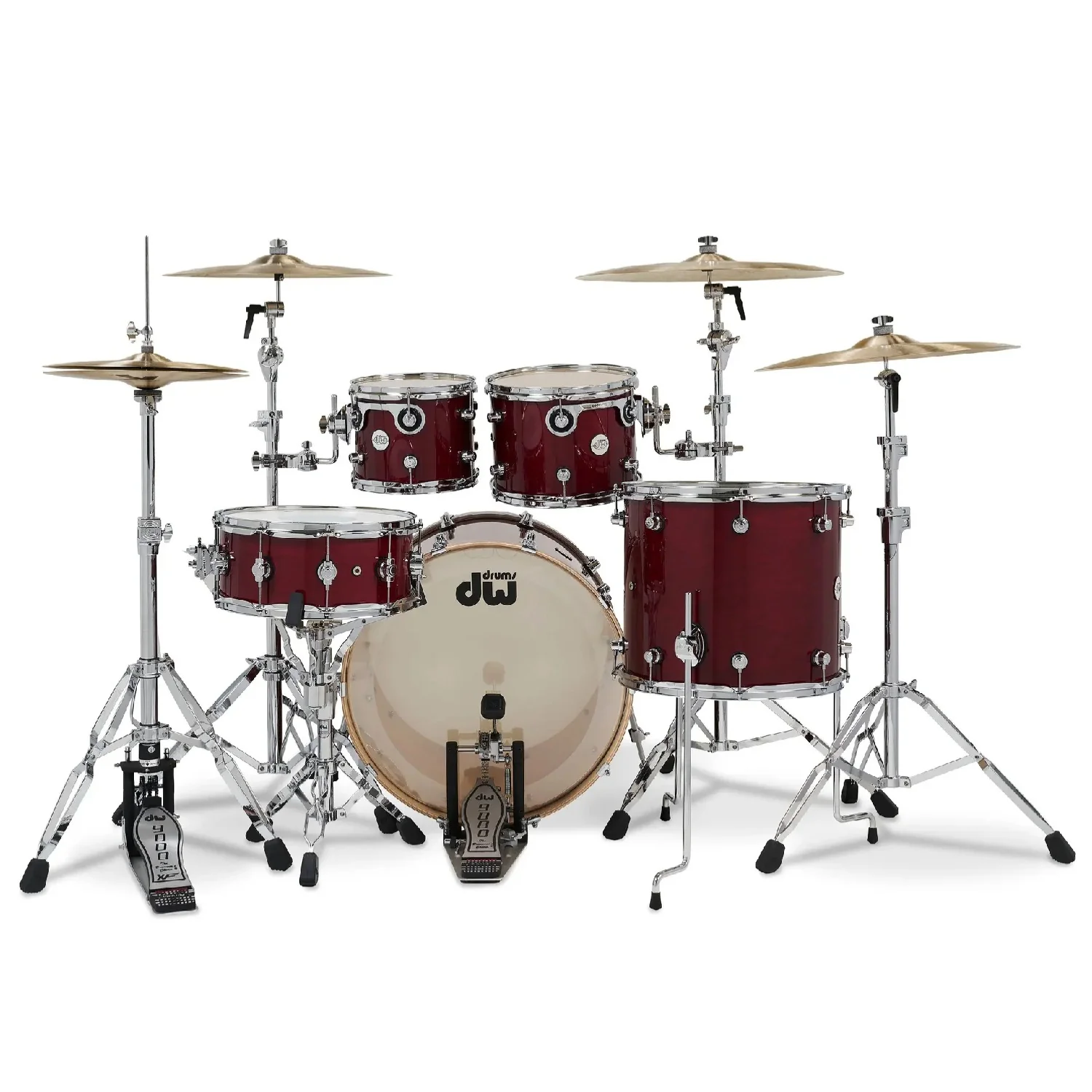 Dw Drum Workshop DDLG 2214 Design 4-Piece Acoustic Drum Kit - Image 12