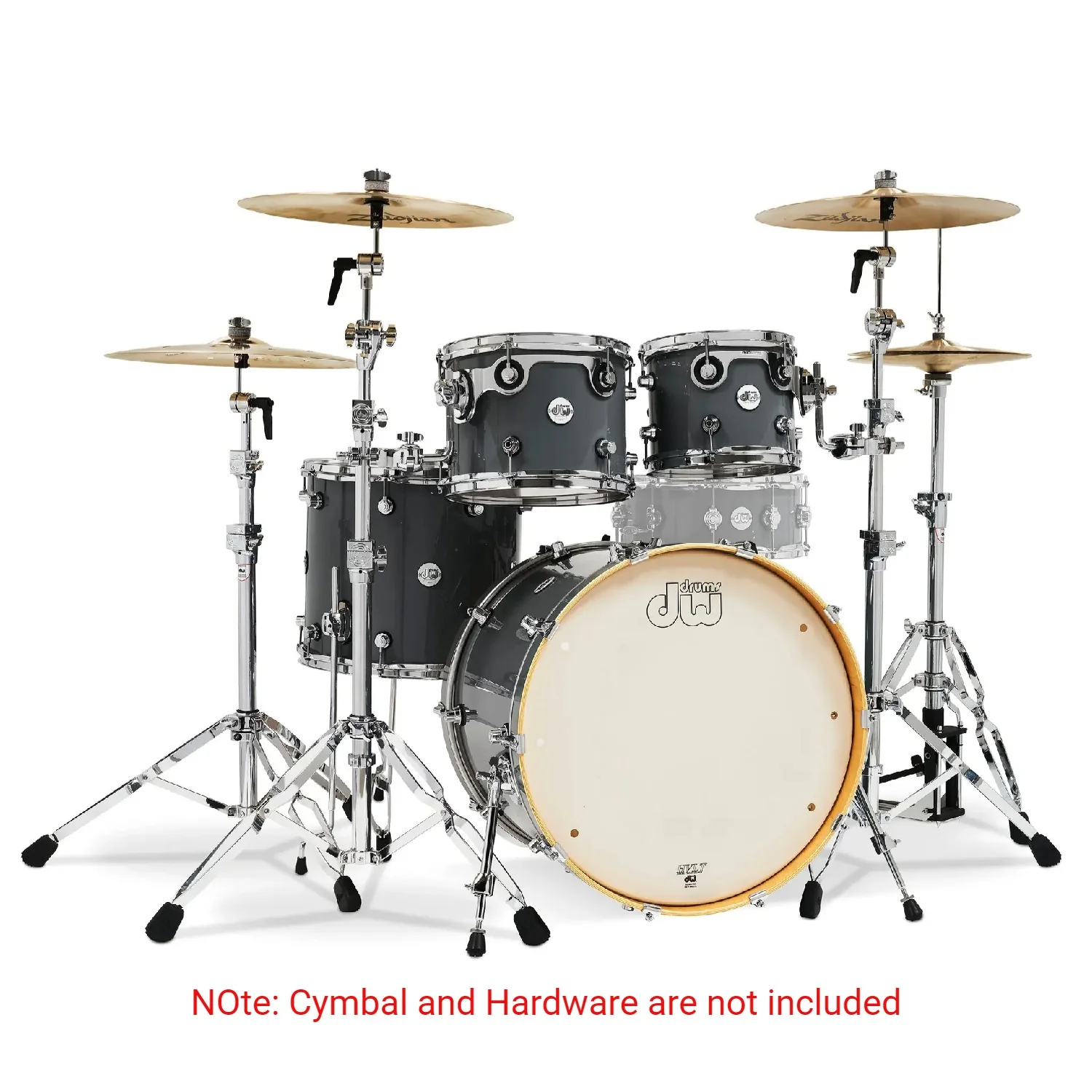 Dw Drum Workshop DDLG 2214 Design 4-Piece Acoustic Drum Kit - Image 17