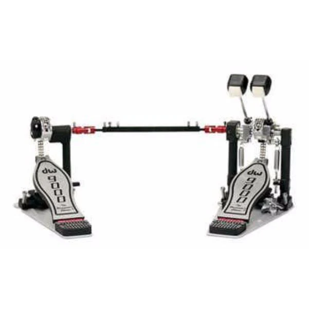 Drum Workshop DW 9002 Double Bass Drum Pedal with Tri-Pivot Toe Clamp