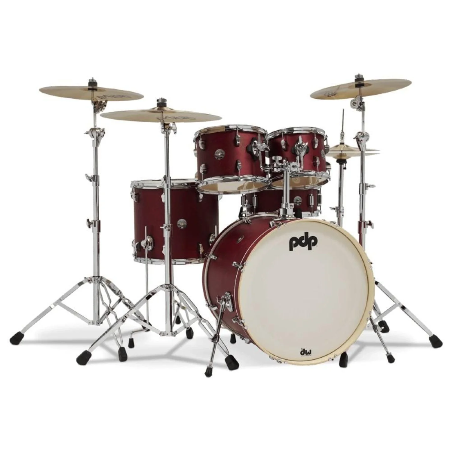 Dw Drum Workshop PDP Spectrum Series 22BD 5-Peice Shell Pack Acoustic Drum Set - Image 22