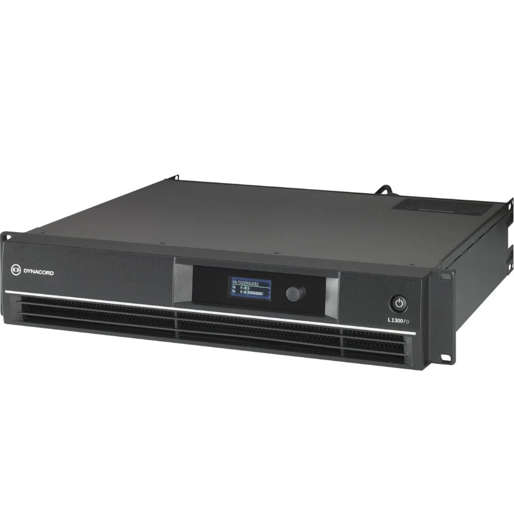Dynacord L1300FD DSP 2 x 650 w Power Amplifier