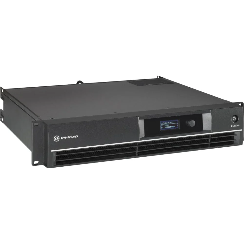 Dynacord L1300FD DSP 2 x 650 w Power Amplifier - Image 4