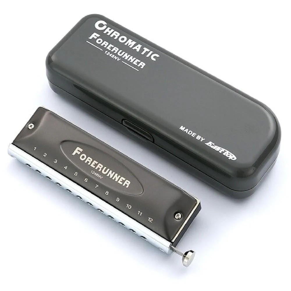 Easttop Forerunner Key C 12 Holes Chromatic Harmonica - Image 2