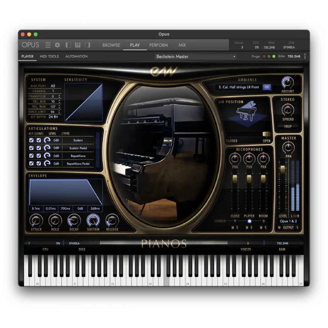 EastWest BECHSTEIN D-280 PLATINUM Piano Plugin - Image 2