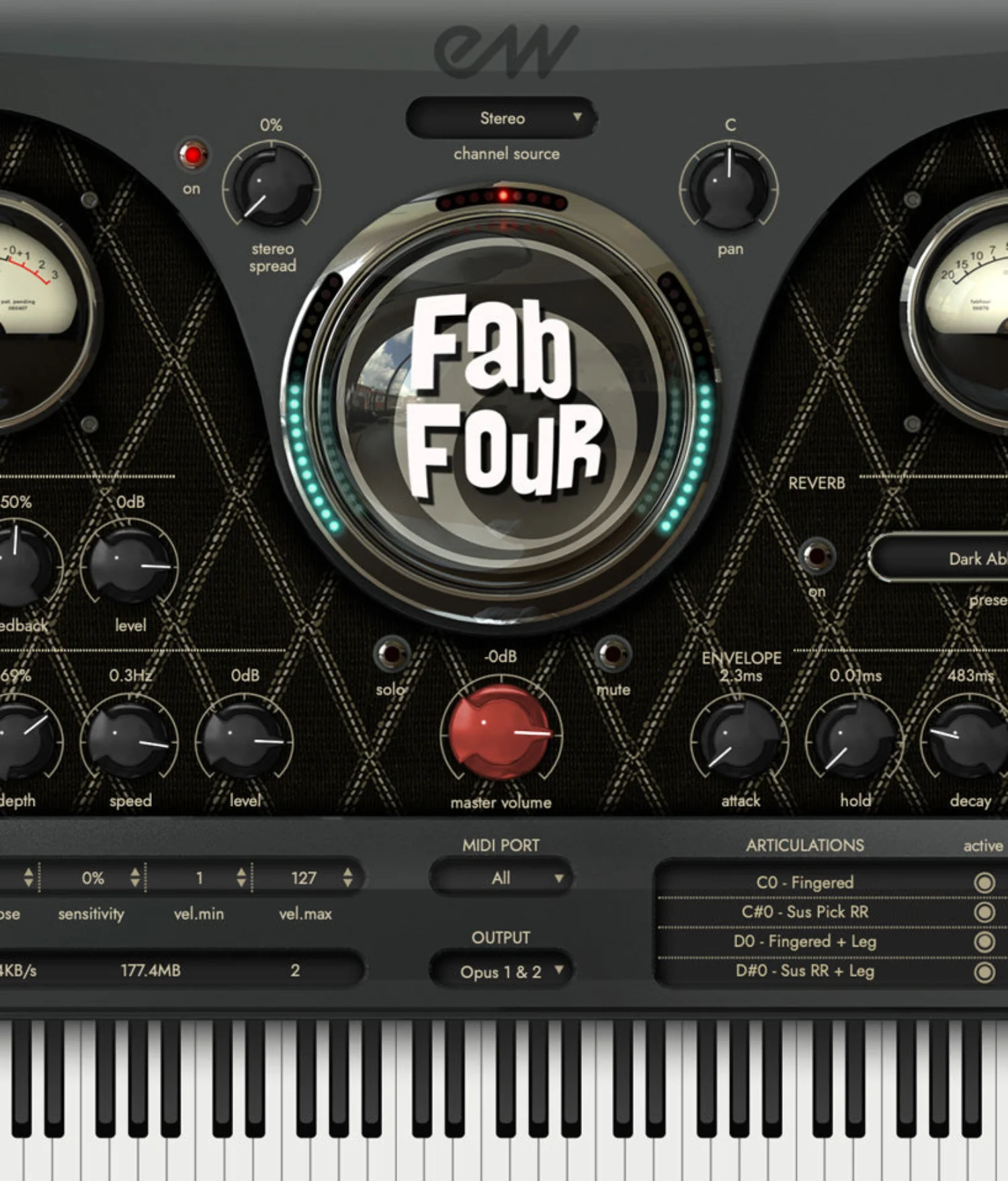 EastWest FAB FOUR: Rock Instrument Bundle – Professional Audio Software & Plugin